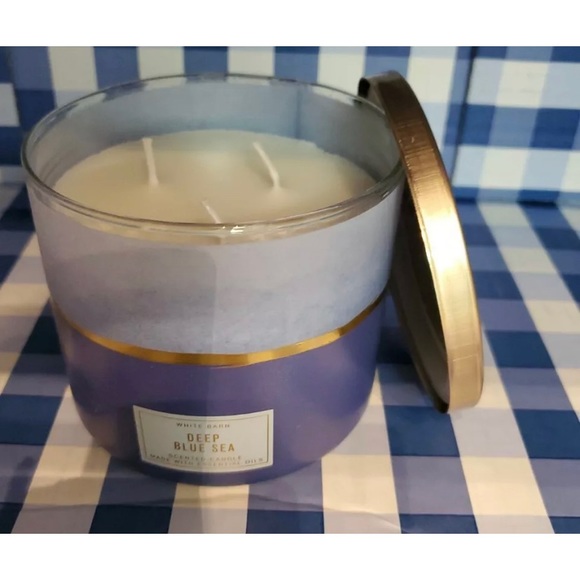 RARE BBW Deep Blue Sea Candle - Picture 3 of 4
